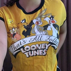 Looney toons 90s cartoon tee
